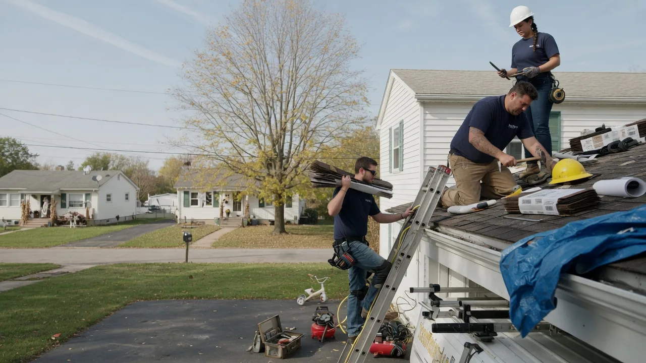 Local Roofing Contractors in Fort Scott, KS near me